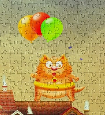 Enjoy Puzzle - Above the City - 1000 Stukjes 6