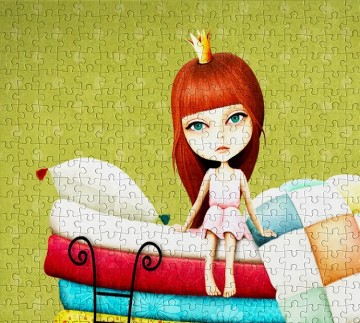 Enjoy Puzzle - Princess on the Pea - 1000 Stukjes 5
