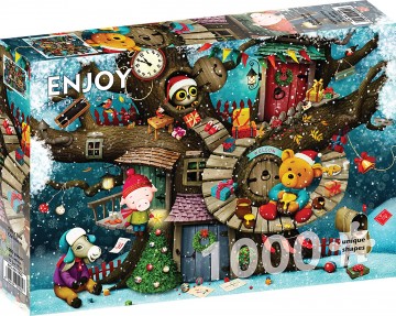 Enjoy Puzzle - Fairy Tale Christmas - 1000 Stukjes 2