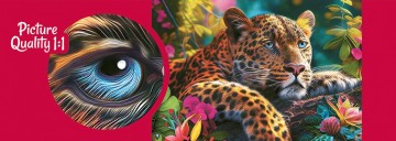 CherryPazzi - Reclining Leopard -  500 Stukjes 7