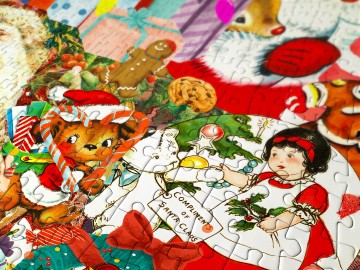 Enjoy Puzzle - A Vintage Christmas - 1000 Stukjes 3