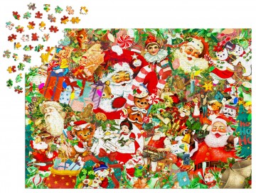 Enjoy Puzzle - A Vintage Christmas - 1000 Stukjes 4