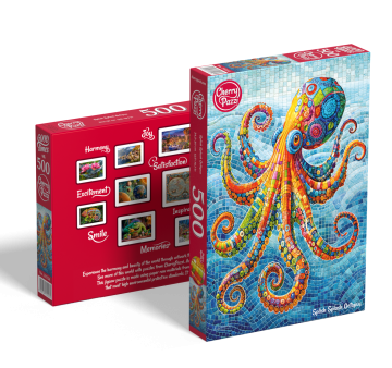 CherryPazzi - Splish Splash Octopus - 500 Stukjes 3