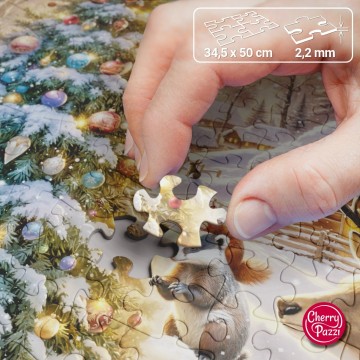 CherryPazzi - Let it Snow - 500 Stukjes 7