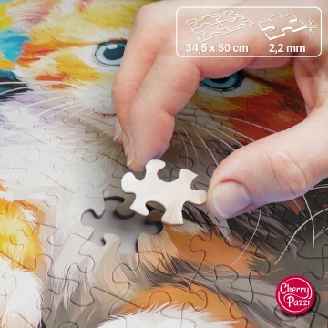 CherryPazzi - Three Little Hearts - 500 Stukjes 8