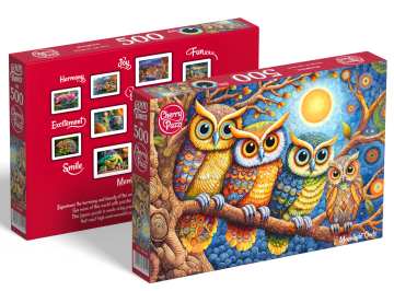 CherryPazzi - Moonlight Owls - 500 Stukjes 3
