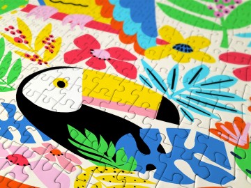 Enjoy Puzzle - Joyful Jungle - 1000 Stukjes 4