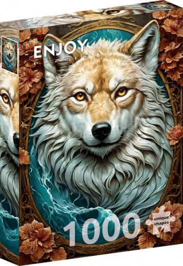 Enjoy Puzzle - The Wolf - 1000 Stukjes 2
