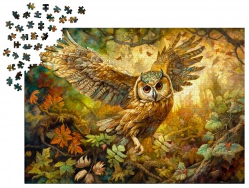 Enjoy Puzzle - Wise One - 1000 Stukjes 5