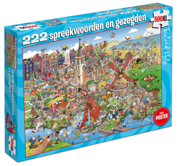 Tucker's Fun Factory - 222 Spreekwoorden en Gezegden - 500 XL Stukjes 2