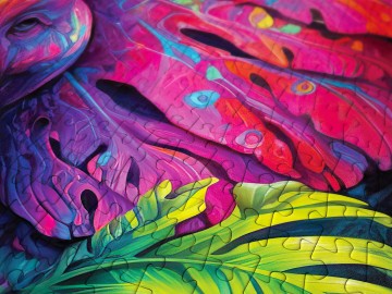 Enjoy Puzzle - Disguised Elephant - 1000 Stukjes 5