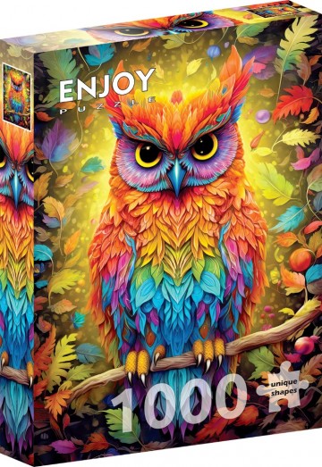 Enjoy Puzzle - Autumnal Owl - 1000 Stukjes 2
