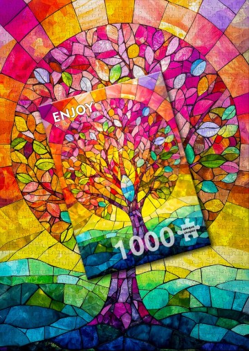Enjoy Puzzle - Crystallized Tree - 1000 Stukjes 5
