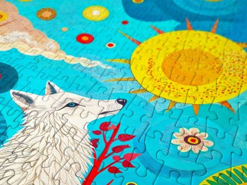 Enjoy Puzzle - White Guardian - 1000 Stukjes 4