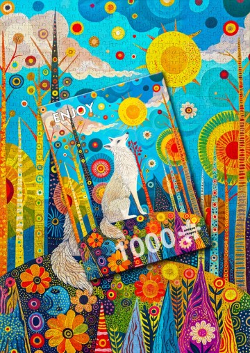 Enjoy Puzzle - White Guardian - 1000 Stukjes 6