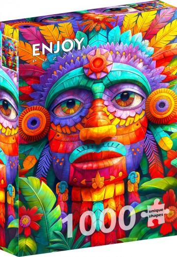 Enjoy Puzzle - Floral Totem - 1000 Stukjes 2