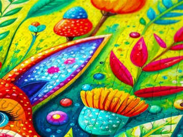 Enjoy Puzzle - Garden's Guest - 1000 Stukjes 4