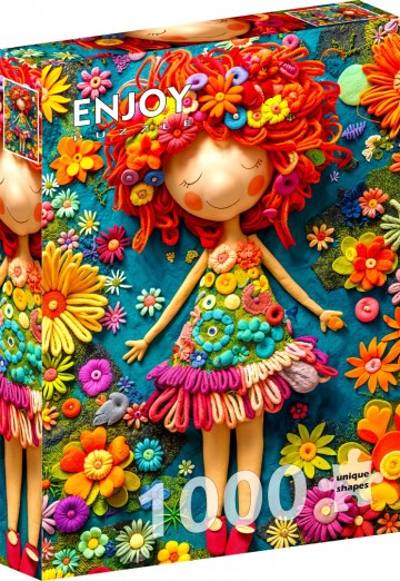 Enjoy Puzzle - Yarned Joy - 1000 Stukjes 2