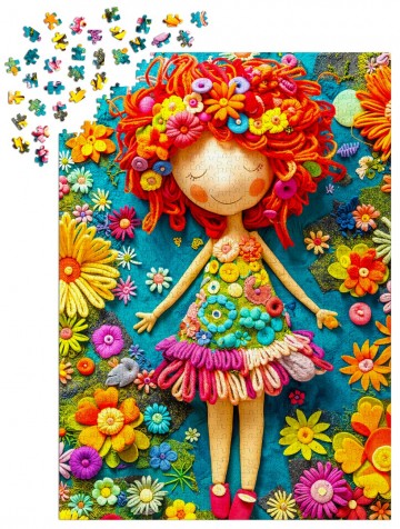 Enjoy Puzzle - Yarned Joy - 1000 Stukjes 4