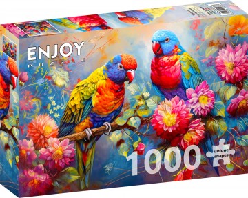 Enjoy Puzzle - Tropical Companions - 1000 Stukjes 2