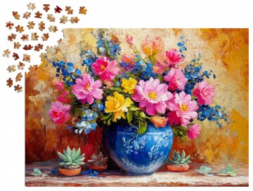 Enjoy Puzzle - Blushing Corner - 1000 Stukjes 5