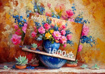 Enjoy Puzzle - Blushing Corner - 1000 Stukjes 6