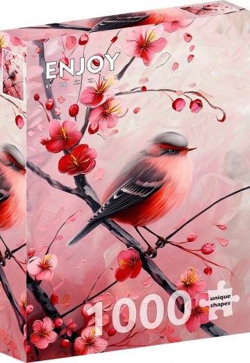 Enjoy Puzzle - Ruby Songbird - 1000 Stukjes 2