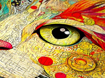 Enjoy Puzzle - Artie the Cat - 1000 Stukjes 4