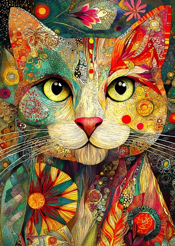 Enjoy Puzzle - Artie the Cat - 1000 Stukjes