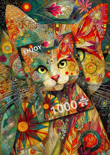 Enjoy Puzzle - Artie the Cat - 1000 Stukjes 6