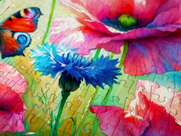 Enjoy Puzzle - Butterfly Garden - 1000 Stukjes 4