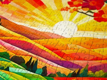Enjoy Puzzle - Dawn in Utopia - 1000 Stukjes 4