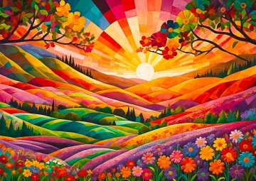 Enjoy Puzzle - Dawn in Utopia - 1000 Stukjes
