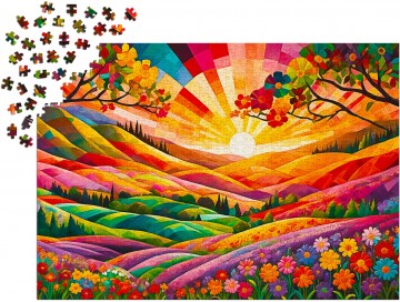 Enjoy Puzzle - Dawn in Utopia - 1000 Stukjes 5