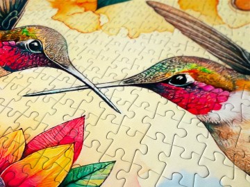 Enjoy puzzle - Hummingbird Haven - 1000 Stukjes 4