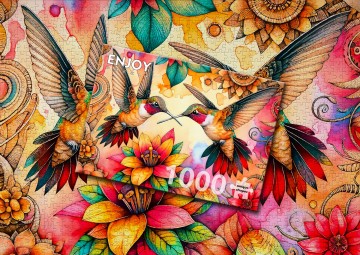 Enjoy puzzle - Hummingbird Haven - 1000 Stukjes 6