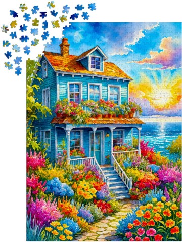 Enjoy Puzzle - Ocean Garden - 1000 Stukjes 5