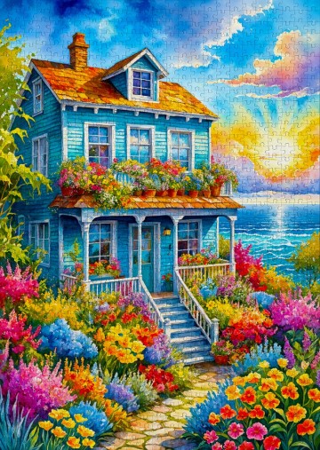 Enjoy Puzzle - Ocean Garden - 1000 Stukjes 3