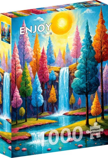 Enjoy Puzzle - Forest Cascade - 1000 Stukjes 2