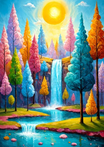 Enjoy Puzzle - Forest Cascade - 1000 Stukjes
