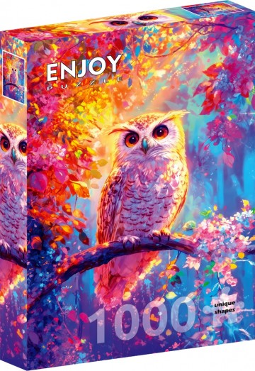 Enjoy Puzzle - Blossom Owl - 1000 Stukjes 2