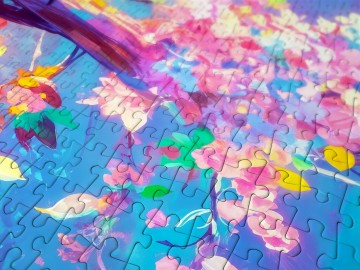 Enjoy Puzzle - Blossom Owl - 1000 Stukjes 4