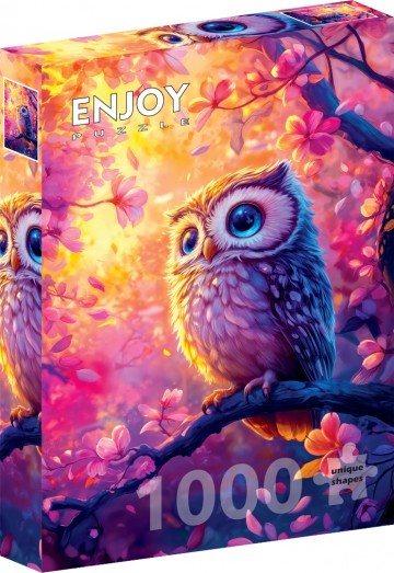 Enjoy Puzzle - Dreamy Owl - 1000 Stukjes 2