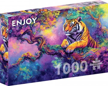 Enjoy Puzzle - Jungle Majesty - 1000 Stukjes 2