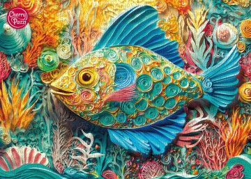 CherryPazzi - Quilled Fish - 1000 Stukjes 4