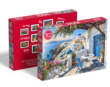 CherryPazzi - Santorini Blues - 1000 Stukjes 3