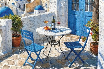 CherryPazzi - Santorini Blues - 1000 Stukjes 7