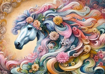 CherryPazzi - Dream Horse - 1000 Stukjes