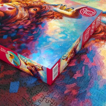 CherryPazzi - Moo-sic in the Air - 1000 Stukjes 8