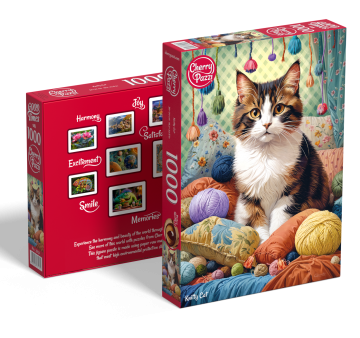 CherryPazzi - Knitty Cat - 1000 Stukjes 3